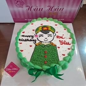 Bánh kem vẽ hình  