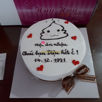 Bánh kem vẽ hình  