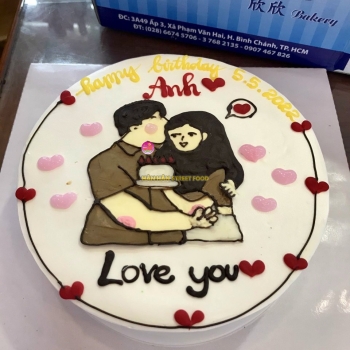 BÁNH KEM VẼ HÌNH