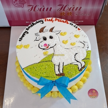 Bánh kem vẽ hình  